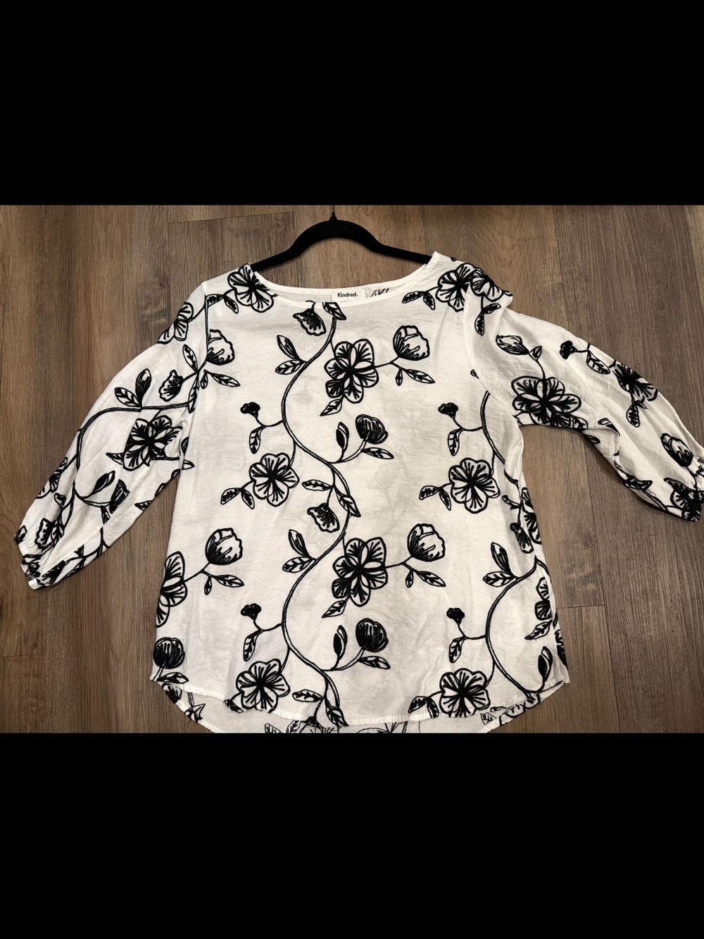 Casual White Floral shirt